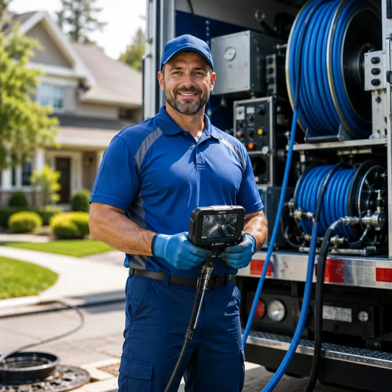 Local outdoor drain cleaning specialists in Burton, WV